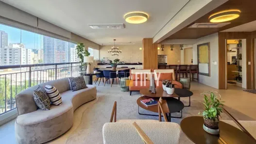 Apartamento com 3 Quartos para venda ou aluguel, 213m² no Santo Amaro, São Paulo