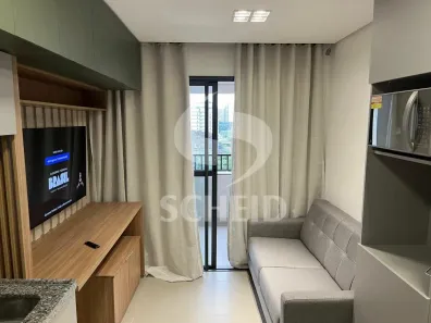 Apartamento com 1 Quarto para alugar, 30m² no Indianópolis, São Paulo