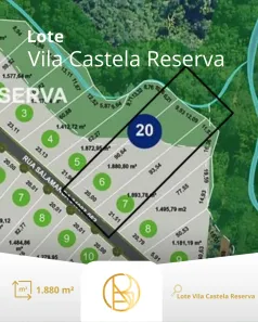 Lote/Terreno à venda, 1880m² no Vila Castela, Nova Lima