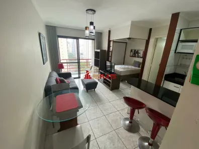 Flat com 1 Quarto para alugar, 35m² no Moema, São Paulo