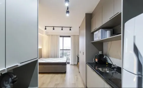 Apartamento com 1 Quarto para alugar, 25m² no Vila Olímpia, São Paulo
