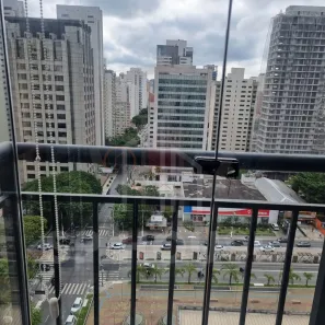 Apartamento com 1 Quarto para alugar, 27m² no Indianópolis, São Paulo