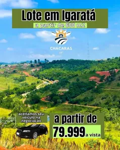 Lote/Terreno à venda, 600m² no Recanto das Águas, Igaratá