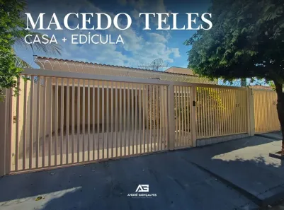 Casa com 3 Quartos à venda, 215m² no Residencial Macedo Teles I, São José do Rio Preto