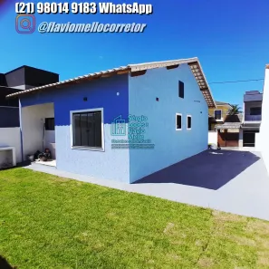 Casa de Condomínio com 2 Quartos à venda, 75m² no Vila Gabriela (Manilha), Itaboraí