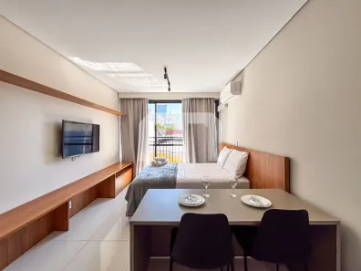 Apartamento com 1 Quarto para alugar, 27m² no Tatuapé, São Paulo
