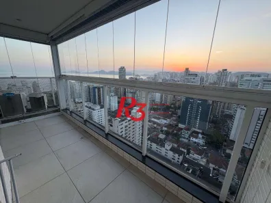 Apartamento com 1 Quarto para alugar, 54m² no Embaré, Santos