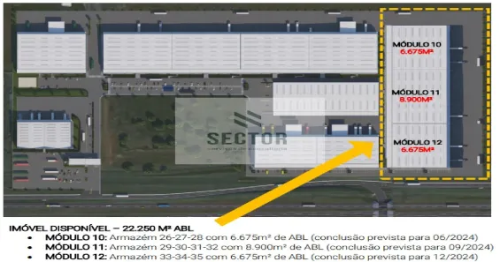 Galpão/Depósito/Armazém para alugar, 3000m² no Colônia Dona Luíza, Ponta Grossa