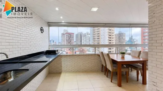 Apartamento com 3 Quartos à venda, 114m² no Boqueirão, Praia Grande