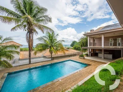 Casa de Condomínio com 4 Quartos para alugar, 478m² no Sítios de Recreio Gramado, Campinas