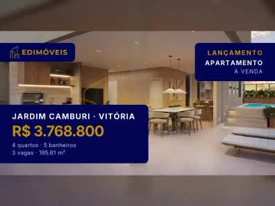 Apartamento com 4 Quartos à venda, 195m² no Jardim Camburi, Vitória
