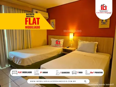 Flat com 1 Quarto para alugar, 38m² no Japiim, Manaus