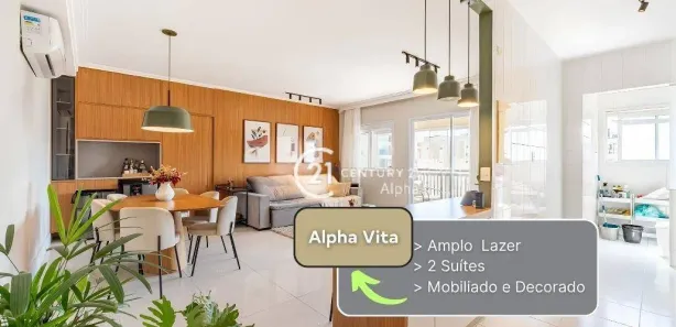 Apartamento com 2 Quartos à venda, 94m² no Alphaville, Santana de Parnaíba