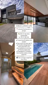 Casa de Condomínio com 4 Quartos à venda, 331m² no Jardins Capri, Senador Canedo