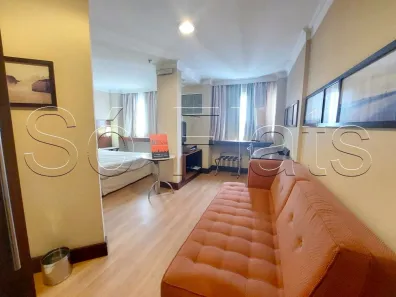 Flat com 1 Quarto para alugar, 29m² no Cerqueira César, São Paulo