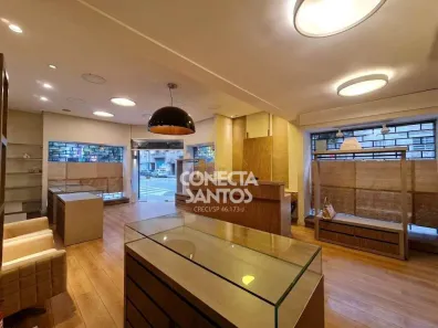 Ponto Comercial para alugar, 135m² no Pompéia, Santos