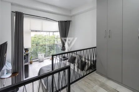 Apartamento com 1 Quarto para venda ou aluguel, 25m² no Perdizes, São Paulo