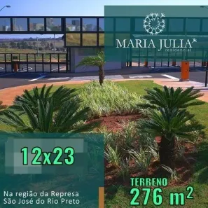 Lote/Terreno à venda, 276m² no Residencial Maria Júlia, São José do Rio Preto