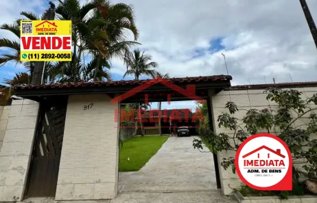 Casa com 1 Quarto à venda, 90m² no Balneário Flórida Mirim, Mongaguá