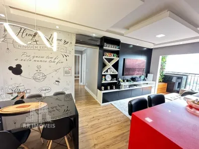 Apartamento com 2 Quartos para alugar, 68m² no Jardim Tupanci, Barueri