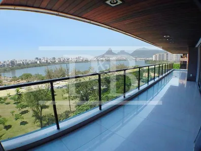 Apartamento com 4 Quartos para alugar, 319m² no Lagoa, Rio de Janeiro