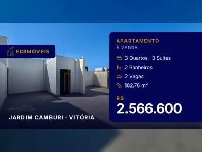 Apartamento com 3 Quartos à venda, 182m² no Jardim Camburi, Vitória