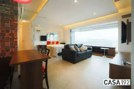 Apartamento com 1 Quarto para alugar, 49m² no Campo Belo, São Paulo