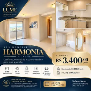 Apartamento com 2 Quartos para alugar, 81m² no Jardim Aclimação, Cuiabá