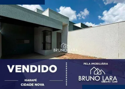 Casa com 3 Quartos à venda, 95m² no Cidade Nova, Igarapé