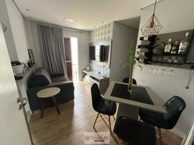 Apartamento com 2 Quartos para alugar, 46m² no Recanto Di Verona, Mogi Mirim