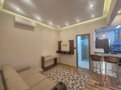 Apartamento com 2 Quartos para alugar, 70m² no Gonzaga, Santos