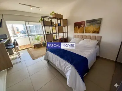 Apartamento com 1 Quarto para alugar, 37m² no Brooklin Paulista, São Paulo