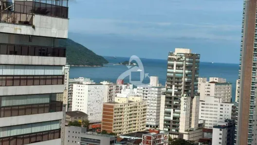 Apartamento com 2 Quartos para alugar, 74m² no Embaré, Santos