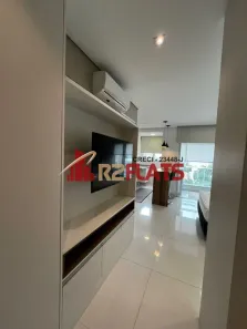 Apartamento com 1 Quarto para alugar, 34m² no Cidade Monções, São Paulo