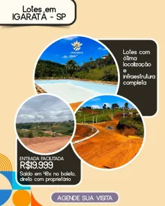 Lote/Terreno à venda, 600m² no , Igaratá