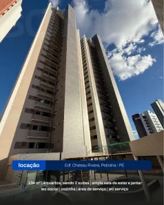 Apartamento com 4 Quartos para alugar, 134m² no Vila Eduardo, Petrolina