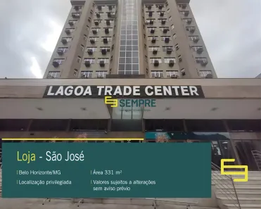 Ponto Comercial à venda, 332m² no São José, Belo Horizonte