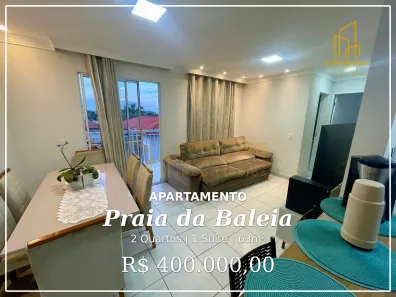Apartamento com 2 Quartos à venda, 63m² no Praia da Baleia, Serra