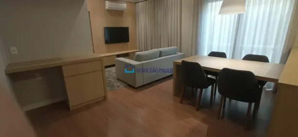 Apartamento com 1 Quarto para alugar, 77m² no Jardim Paulista, São Paulo