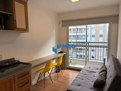 Apartamento com 1 Quarto para alugar, 28m² no República, São Paulo