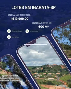 Lote/Terreno à venda, 600m² no , Igaratá