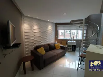 Flat com 1 Quarto para alugar, 46m² no Vila Nova Conceição, São Paulo