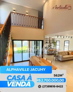 Casa de Condomínio com 4 Quartos à venda, 288m² no Jacuhy, Serra