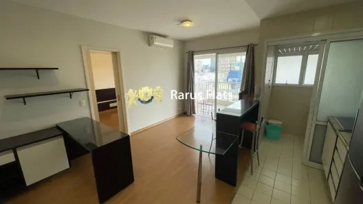 Flat com 1 Quarto para alugar, 48m² no Cidade Monções, São Paulo