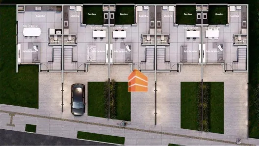Sobrado com 3 Quartos à venda, 81m² no Oriço, Gravataí
