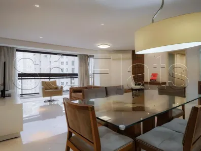 Flat com 3 Quartos para alugar, 120m² no Indianópolis, São Paulo
