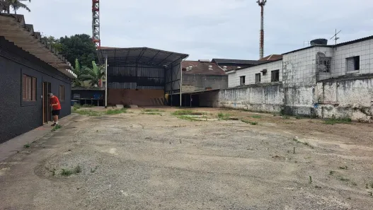 Lote/Terreno para alugar, 1250m² no Macuco, Santos