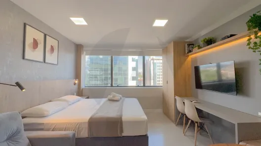 Apartamento com 1 Quarto para alugar, 29m² no Três Figueiras, Porto Alegre