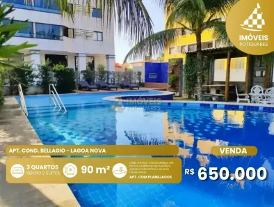 Apartamento com 3 Quartos à venda, 90m² no Lagoa Nova, Natal