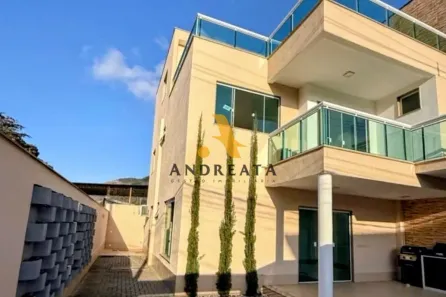 Casa de Condomínio com 4 Quartos para venda ou aluguel, 300m² no Vargem Pequena, Rio de Janeiro